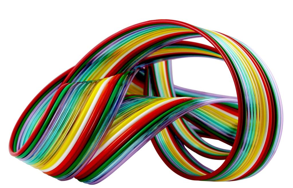 Multi Colored Ribbon Tubing